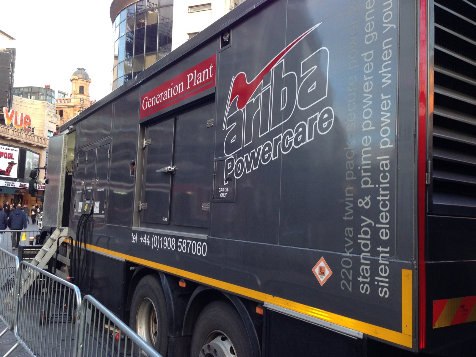Grimsby Premiere - camera operator hire London