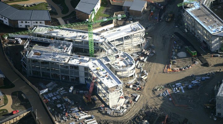 Aerial drone filming and architectural photography London