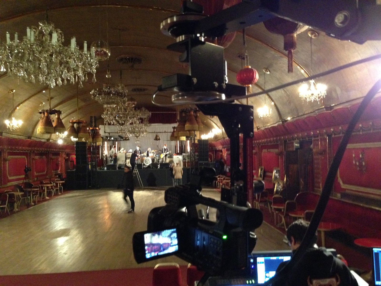 Noel Gallagher in Concert - Rivoli Ballroom - camera operator hire London