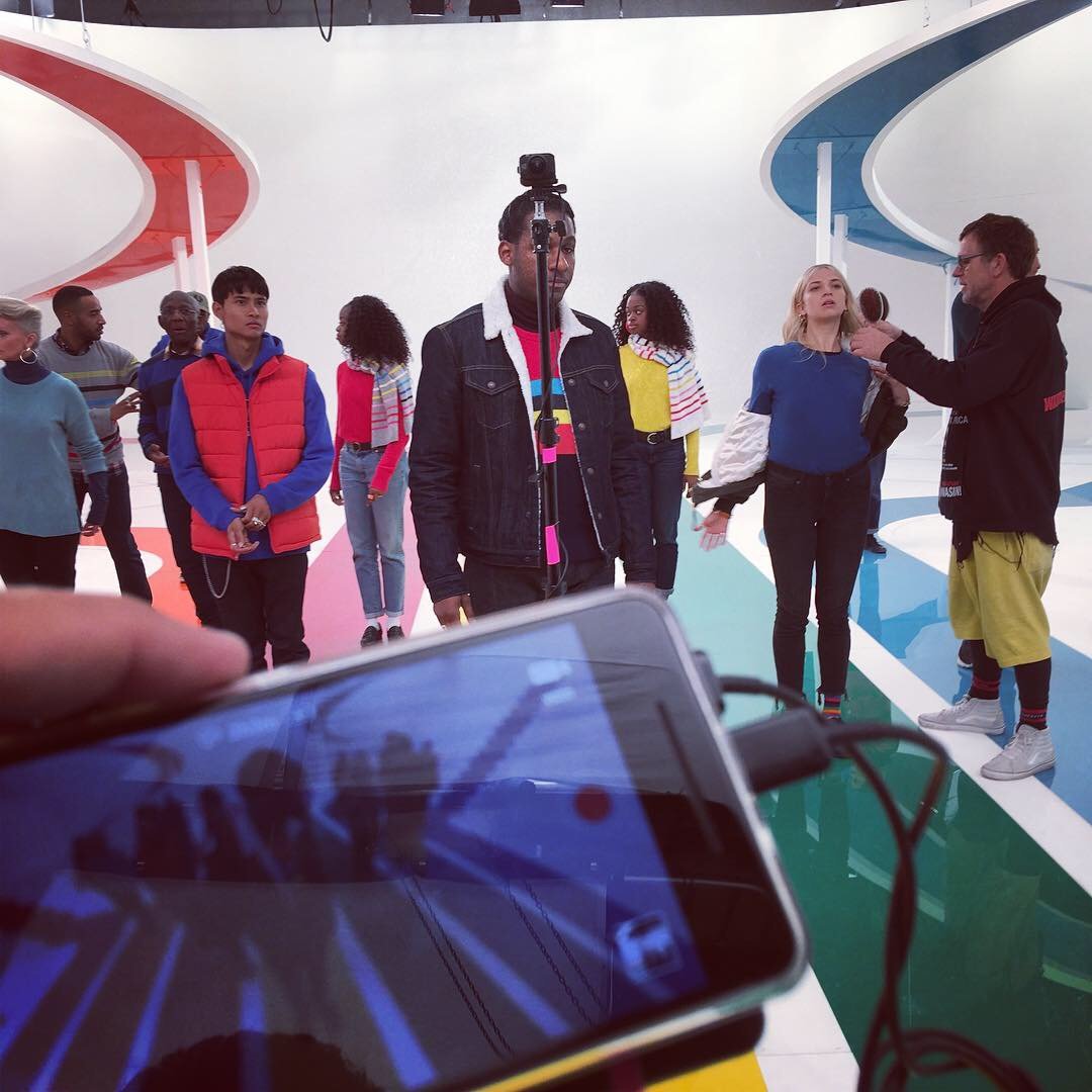 GAP Christmas commercial - camera operator hire London