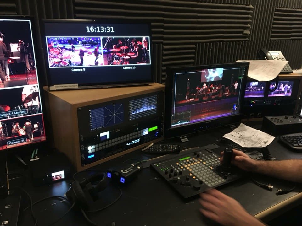 Dave Gilmour & Pretty Young Things Concerts - 14 x camera shoot - camera operator hire London