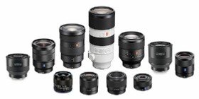 Hire Canon, Nikon, Lumix, Sony lenses