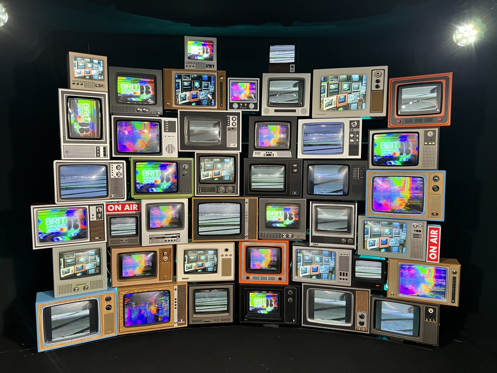 TV Stack for Hire at the BRIT Awards
