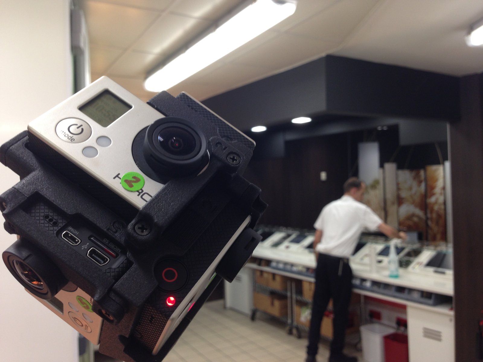 360 degree shoot - McDonalds - camera operator hire London