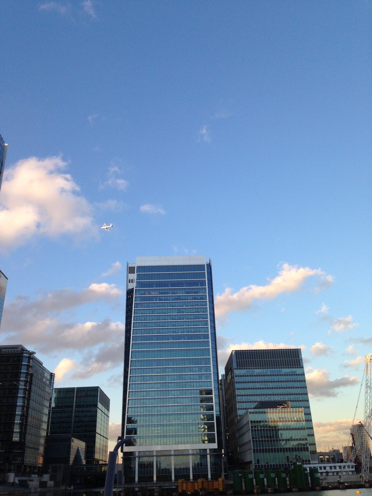 Drone shoot - Canary Wharf - camera operator hire London