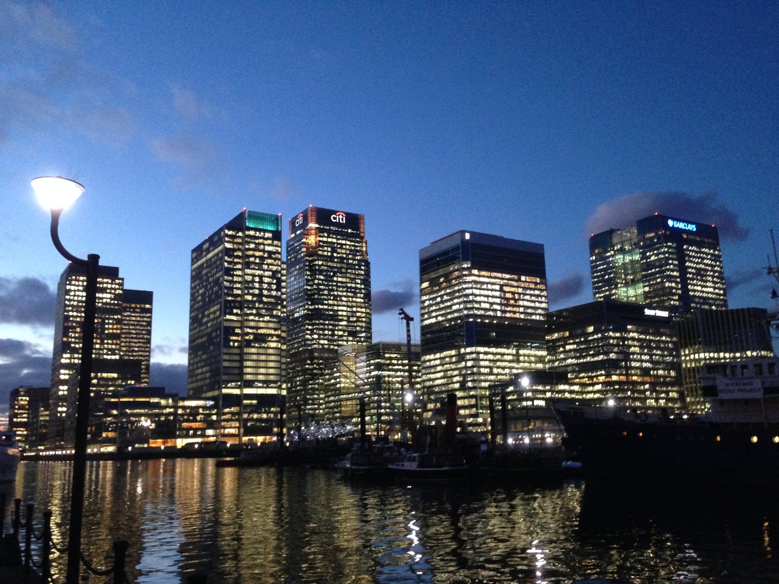 Drone shoot - Canary Wharf - camera operator hire London