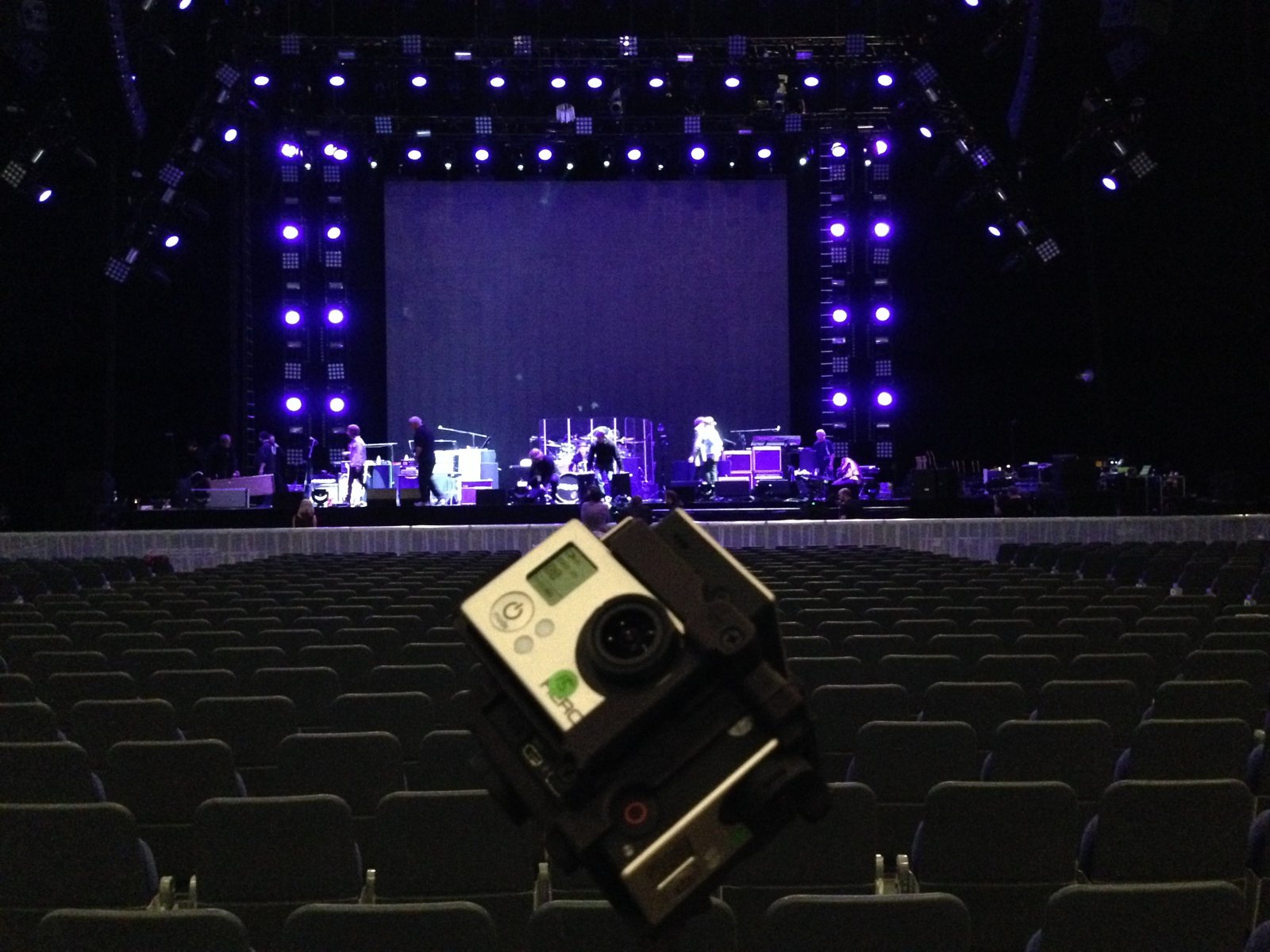 The Who - O2 Arena - camera operator hire London