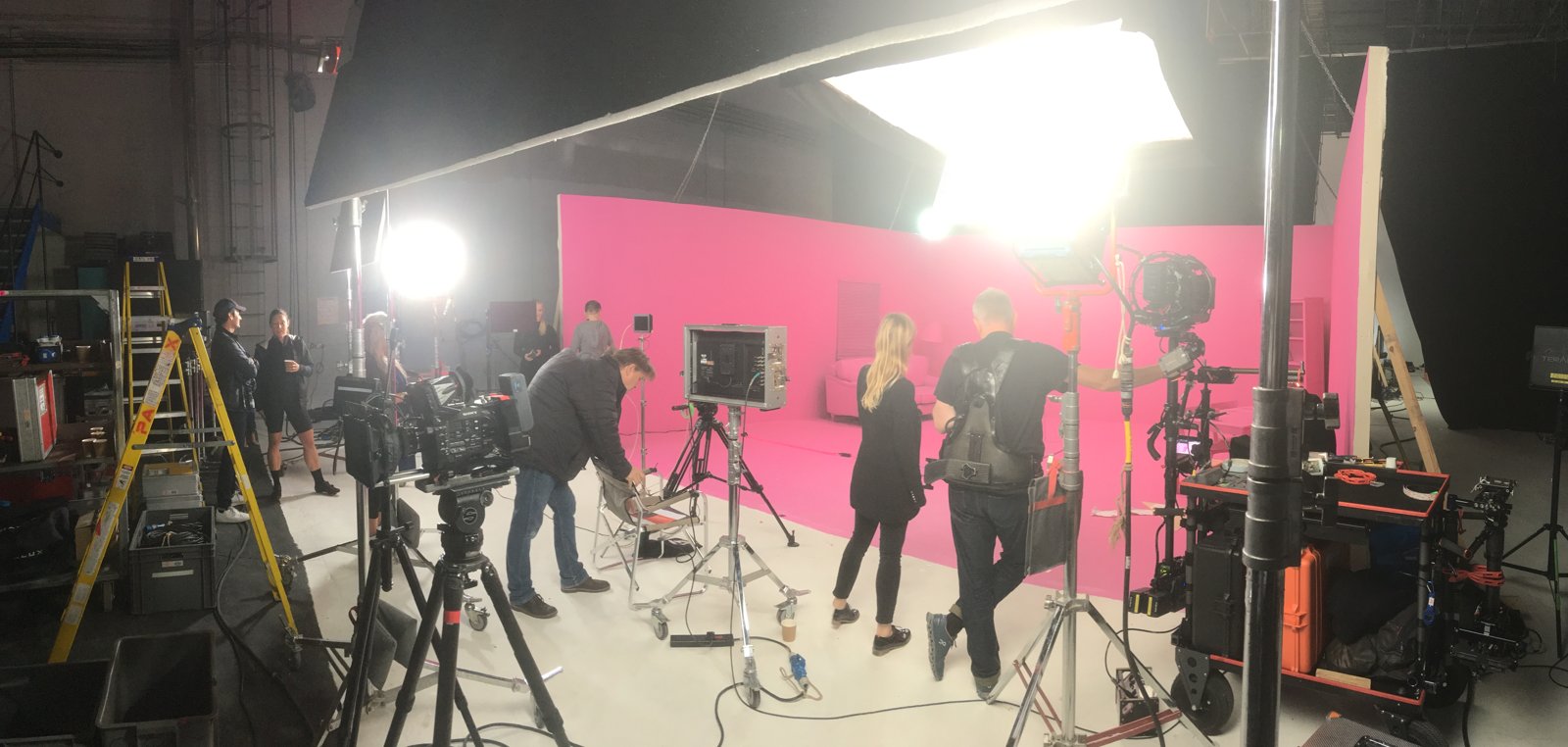Behind-the-Scenes Filming