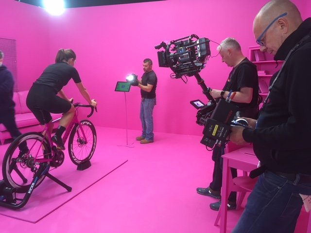 Zwift - online commercials - camera operator hire London