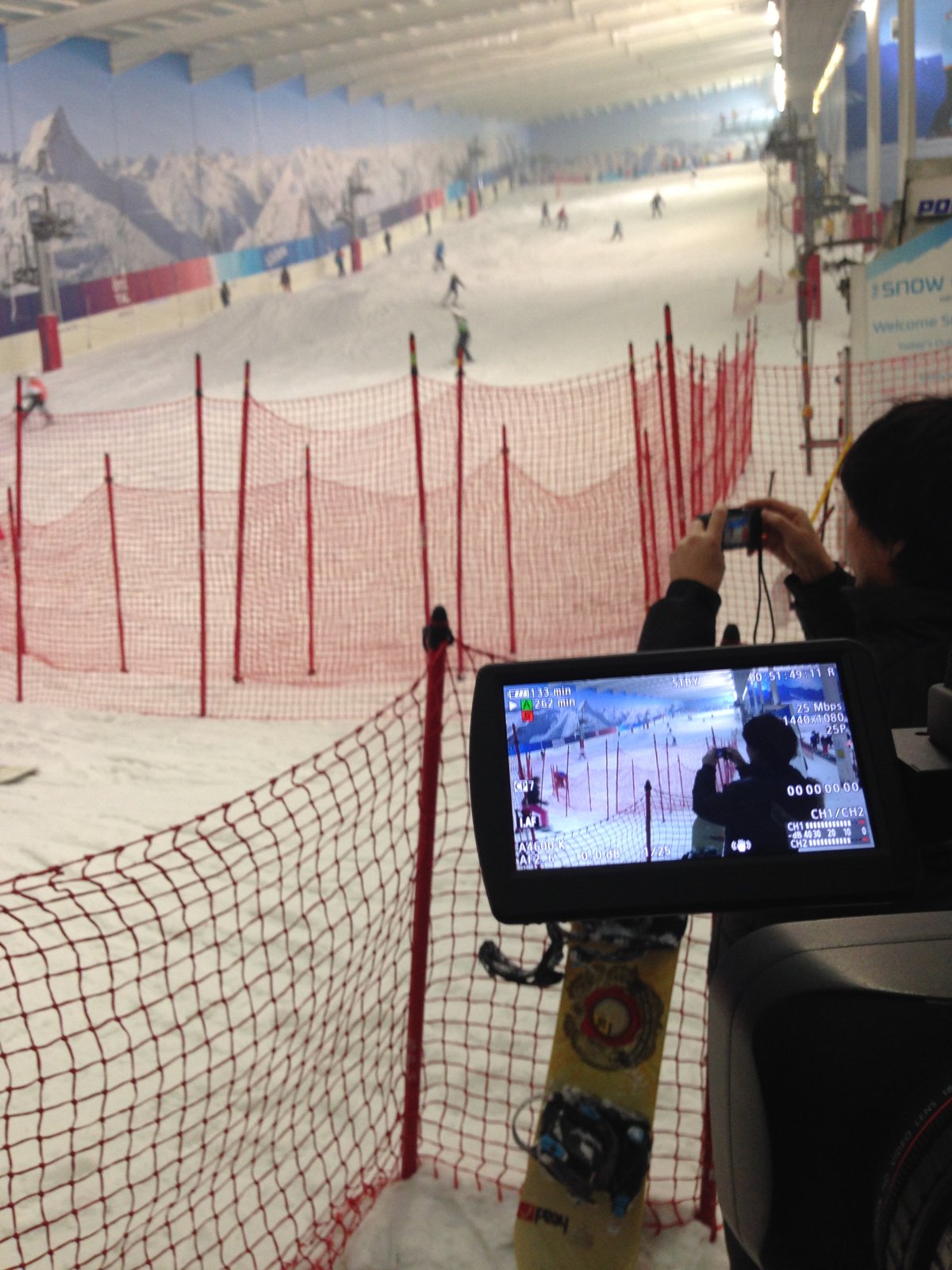 Sony - Headset shoot - camera operator hire London