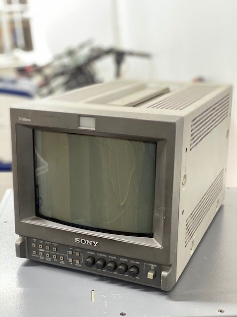7-inch CRT studio monitor to hire - broadcast video monitor