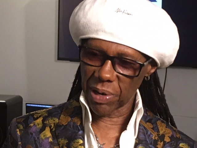 Nile Rodgers Interview - camera operator hire London