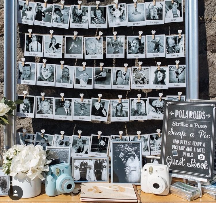 Hire Polaroid Instamatic Cameras for Your Wedding