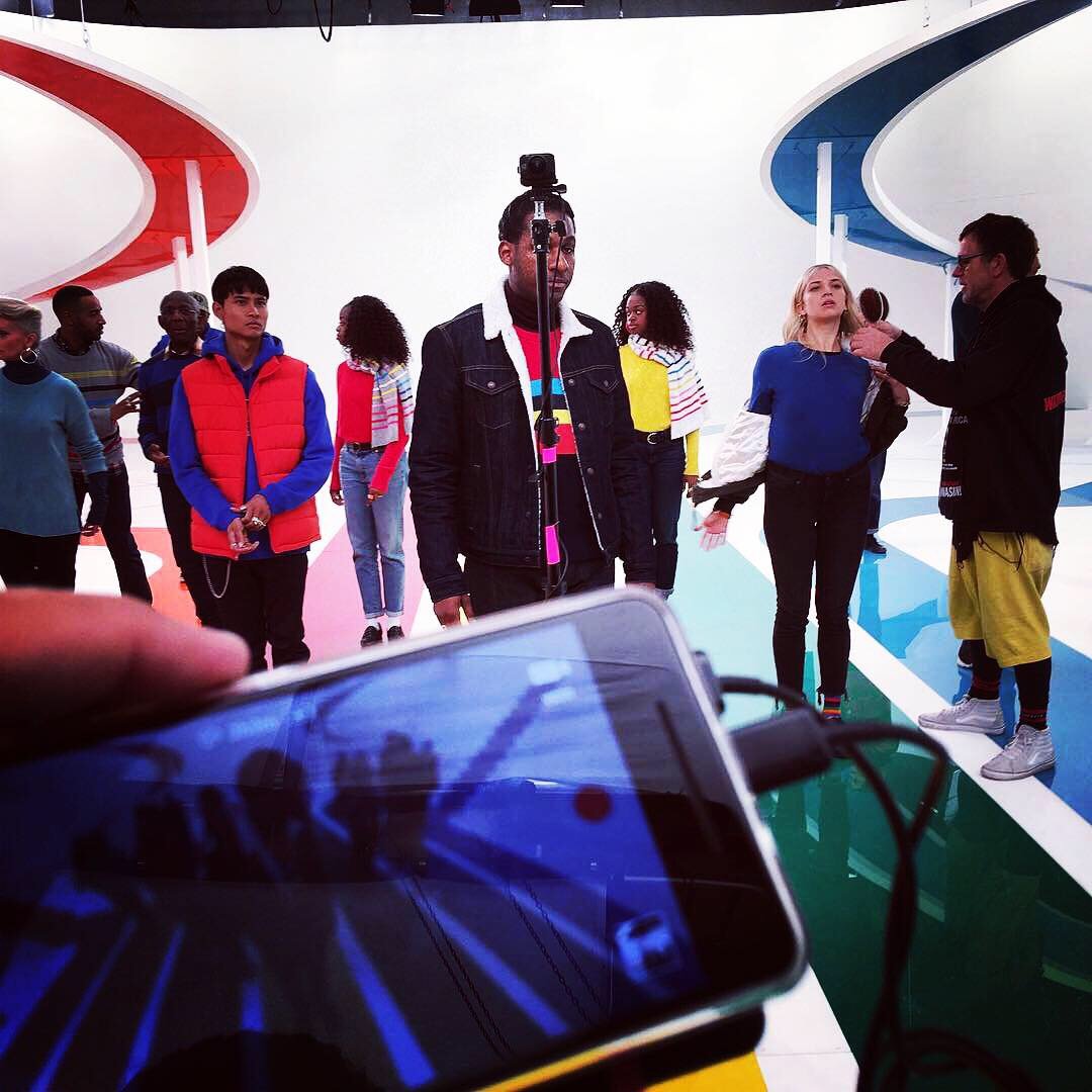 GAP Christmas commercial - camera operator hire London