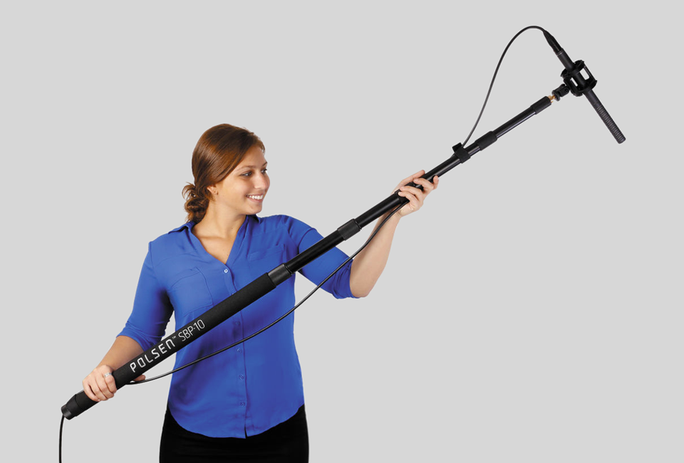 Rent Boom mics, Reporter Mic for Film and TV Props