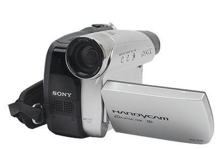 Hire Sony Handycam Mini DV camcorder London early 2000s retro video camera rental