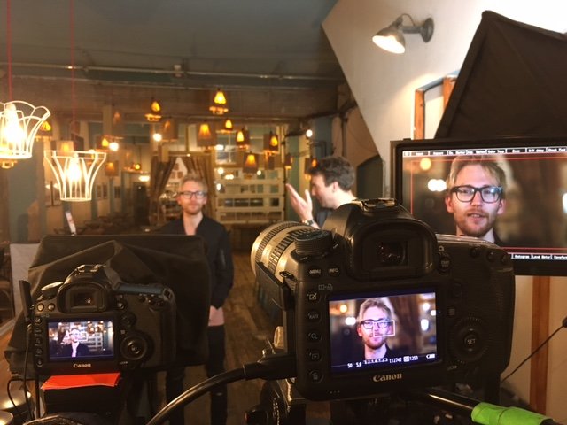 Coffee Shoot - camera operator hire London
