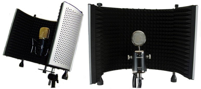 Microphone acoustic panel hire