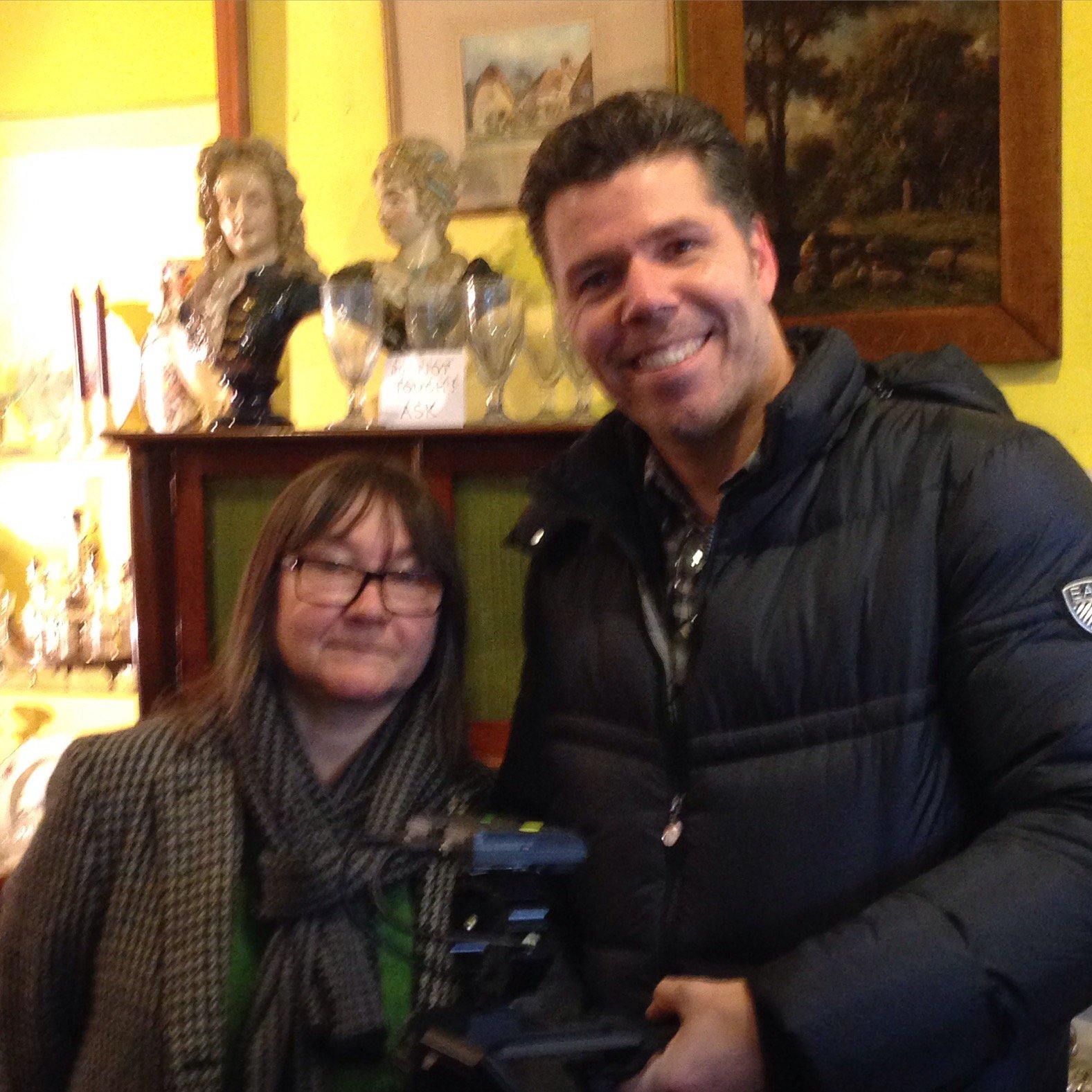 Ali Smith Author shoot - camera operator hire London
