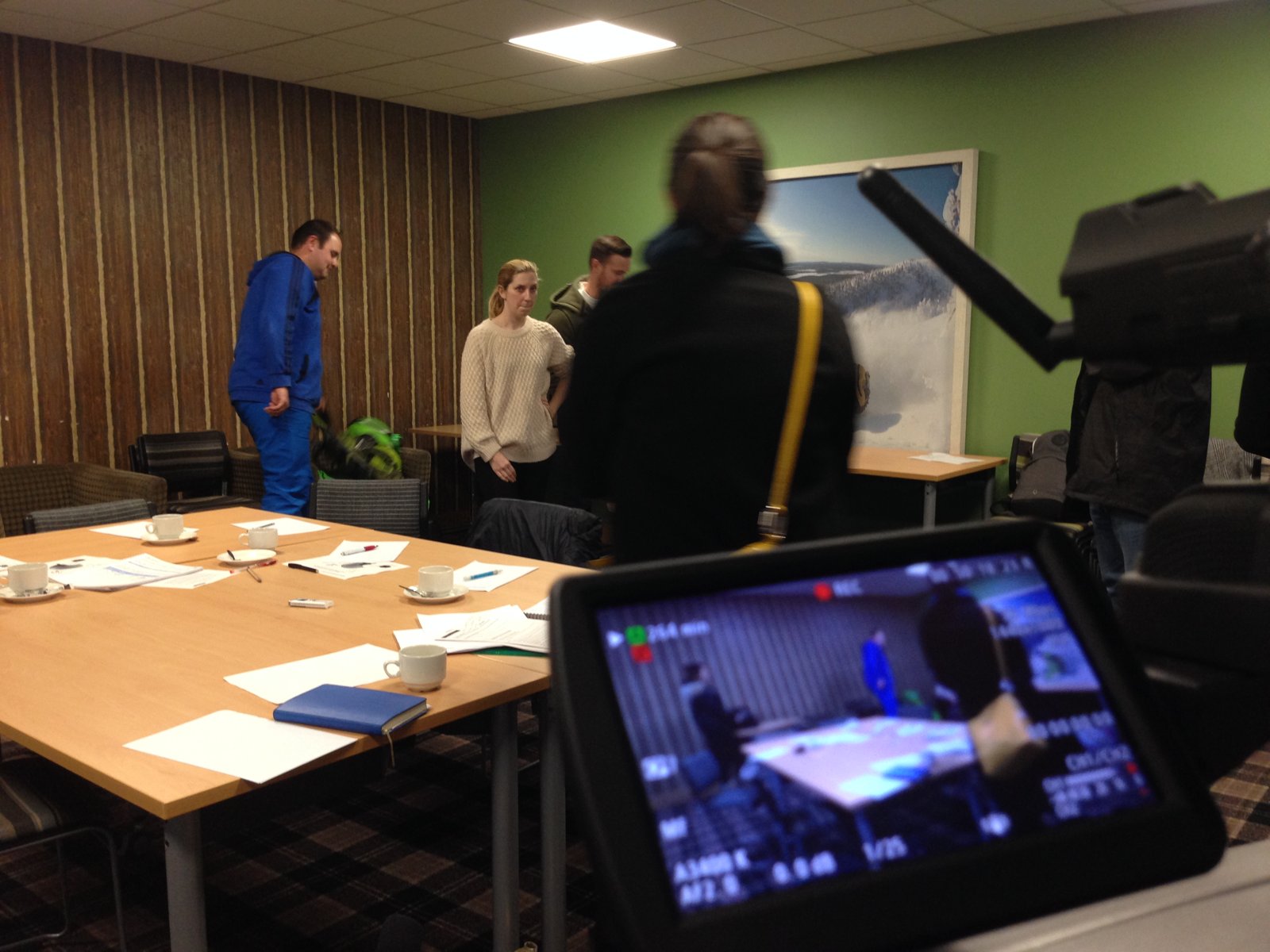 Sony - Headset shoot - camera operator hire London