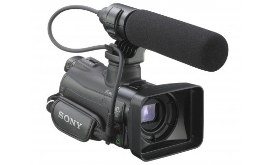 Hire Sony MC50 compact HD camcorder London HXR-MC50E video camera rental