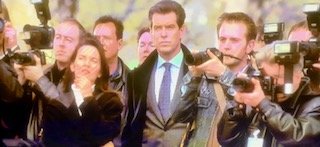 Press Camera Prop Hire - Long lenses and Flashguns