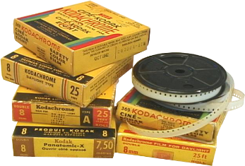 Transfer Super 8mm cine film