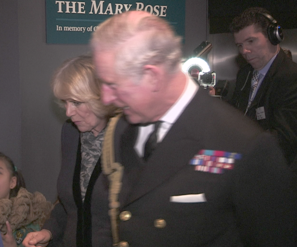 HRH Prince Charles & Camilla, Duchess of Cornwall - camera operator hire London