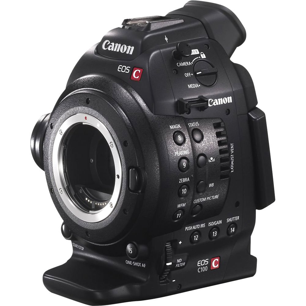 Hire Canon C100 camera from London camera hire company