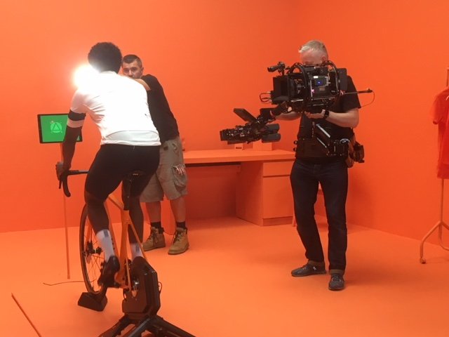 Zwift - online commercials - camera operator hire London