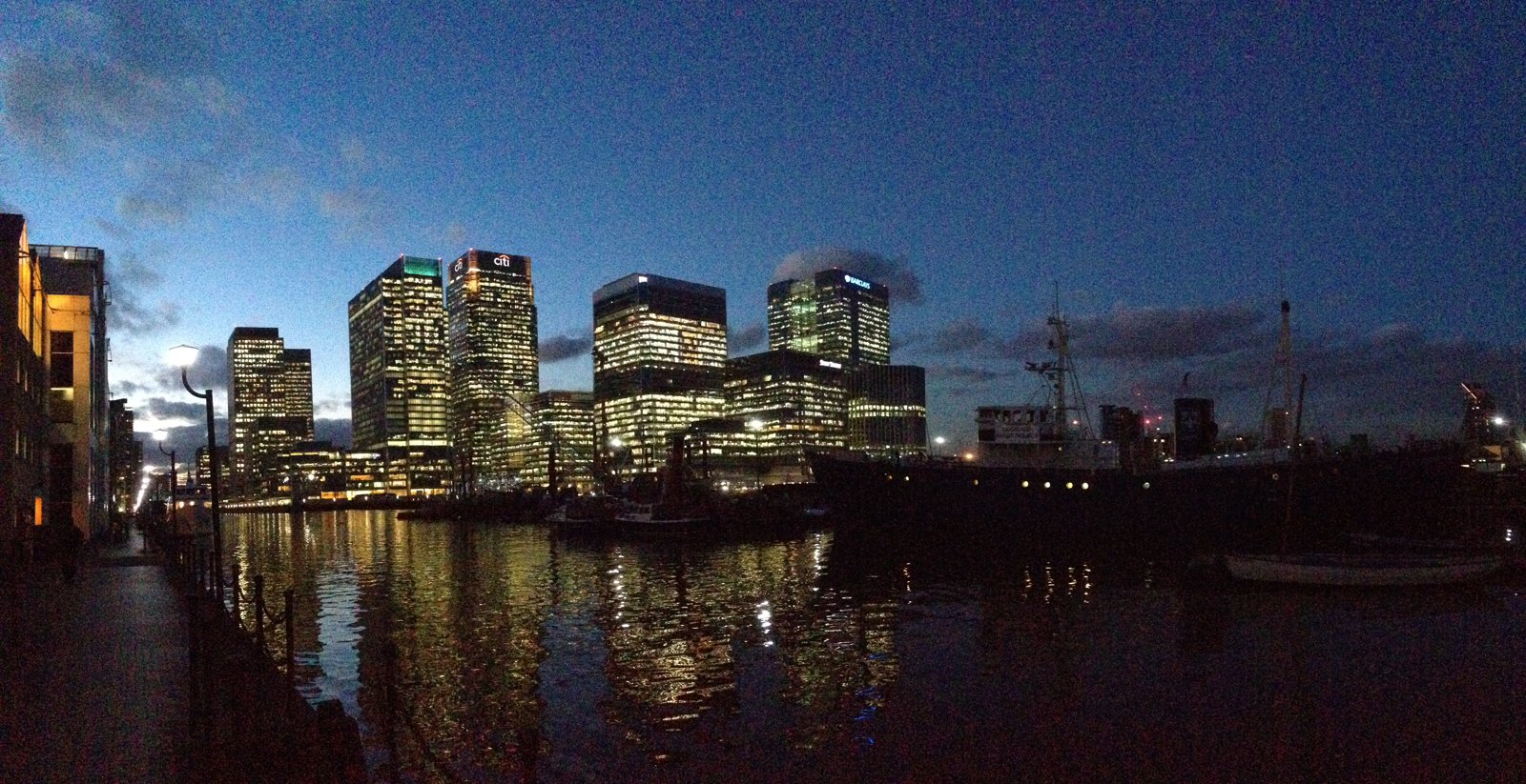 Drone shoot - Canary Wharf - camera operator hire London