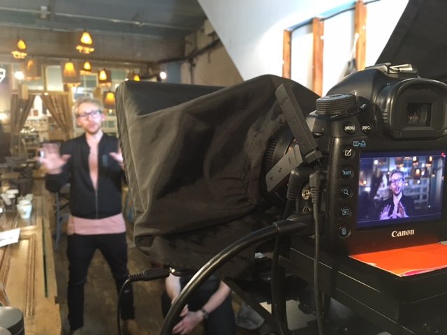Coffee Shoot - camera operator hire London