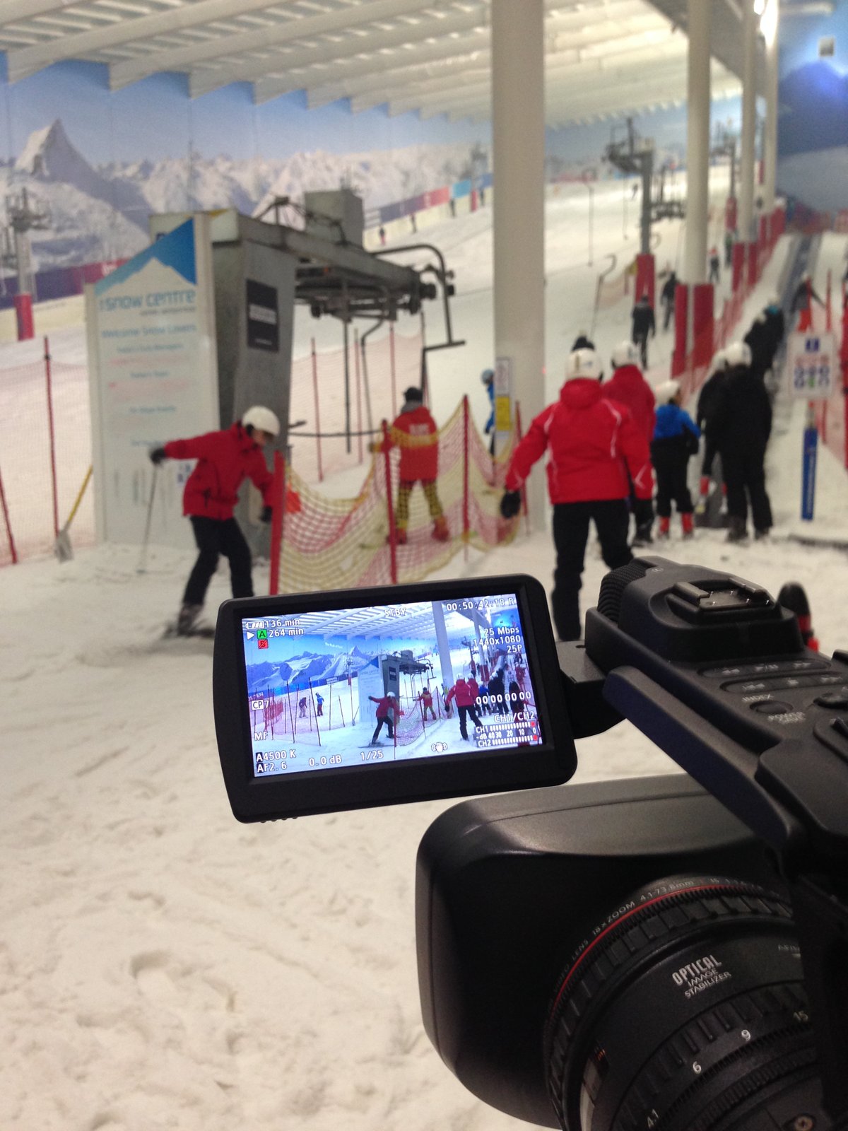 Sony - Headset shoot - camera operator hire London