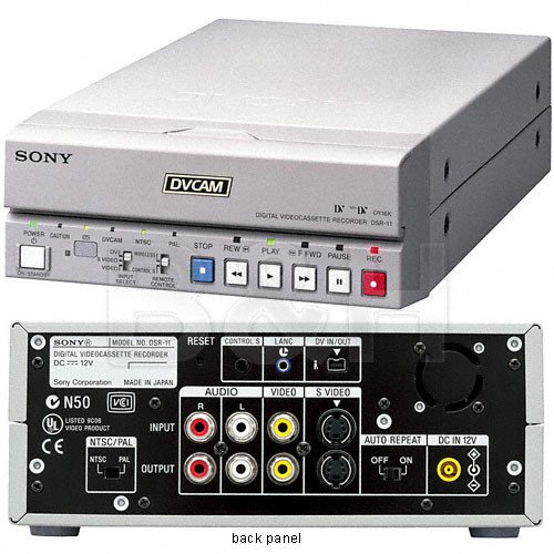 Hire Mini DV machine to playback all your DV tapes
