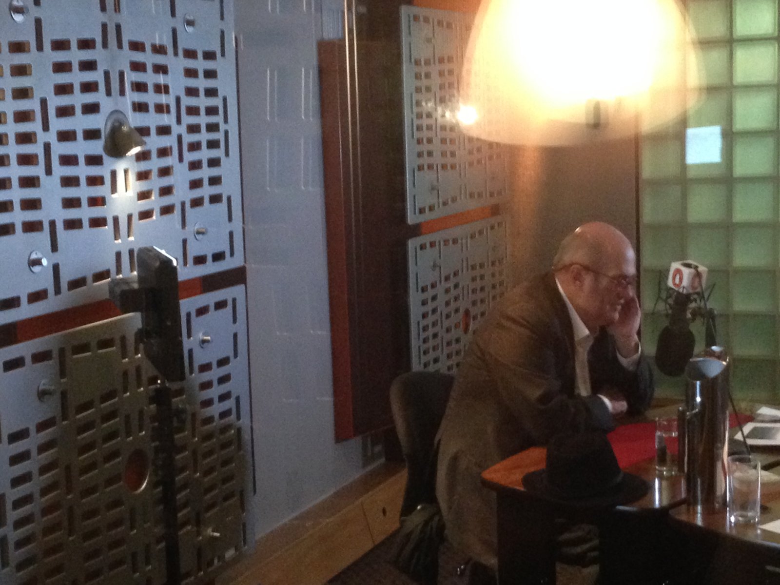 Richard E Grant and author Colm Toibin - camera operator hire London