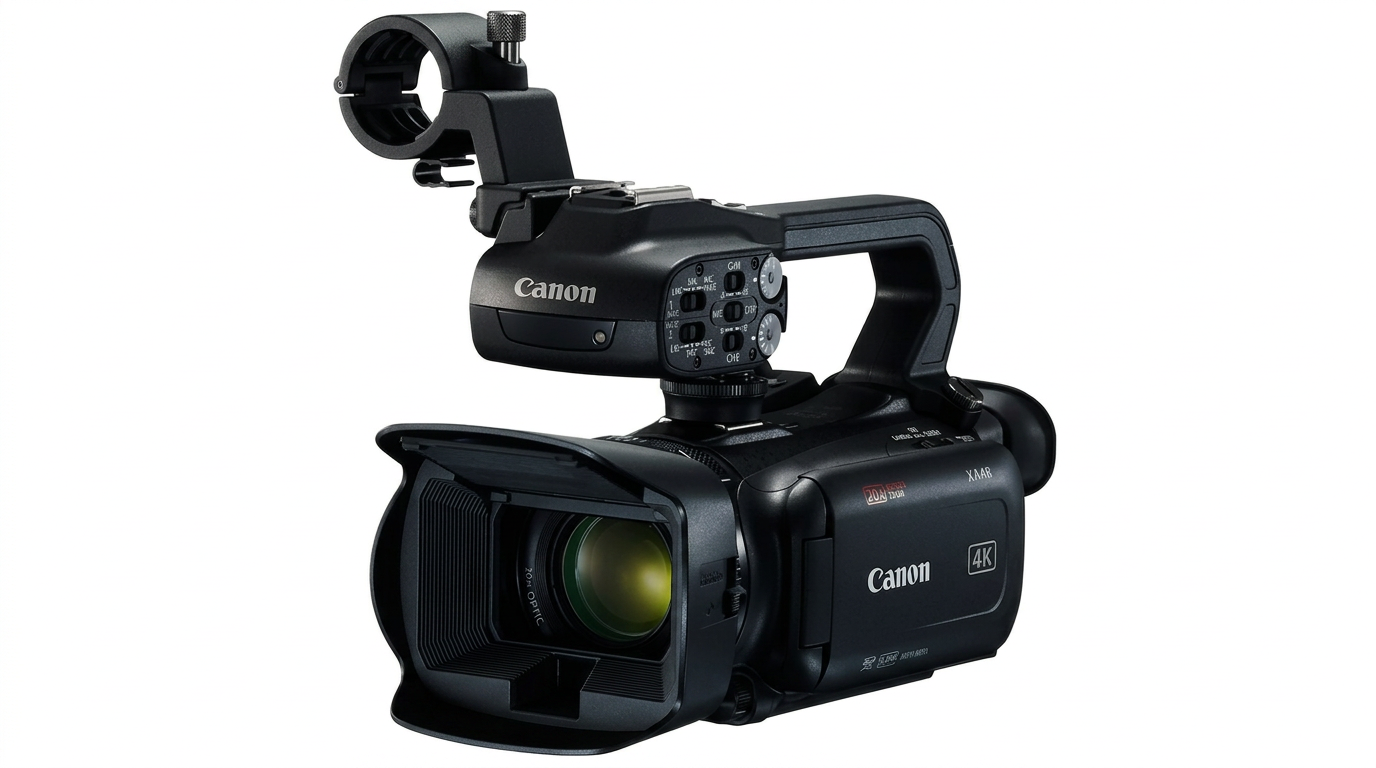 Hire Canon XF405 4K camcorder rental London compact UHD video camera